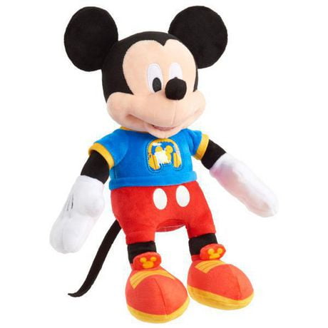 mickey mouse singing plush toy