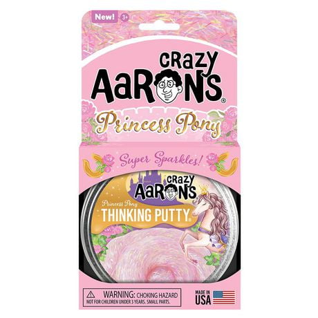 Crazy Aaron's 4" Princess Pony Thinking Putty