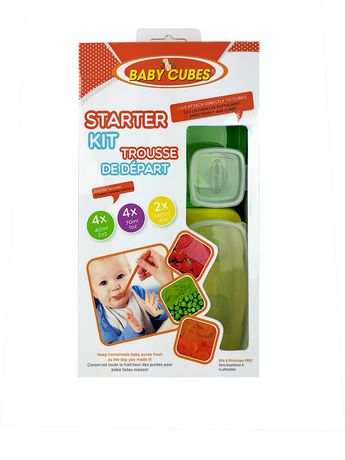 Trousse De Depart De Contenants D Alimentation Pour Bebe De Baby Cubes Walmart Canada