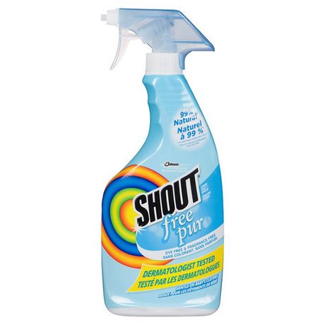 shout stain remover laundry dye fragrance 650ml spray