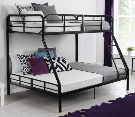 Dhp Mainstays Twin Over Full Bunk Bed, Double Size Loft Bed Canada