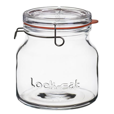 Italian Made, Luigi Bormioli Lock-Eat Food Jar 150 cl | Walmart Canada