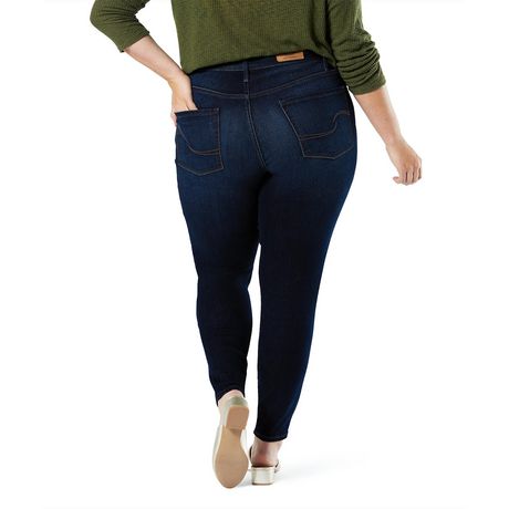 levi's medium rise skinny jeans