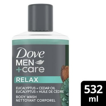Nettoyant Corporel Dove Men+Care Relax Eucalyptus + Huile de Cèdre 532 ml
