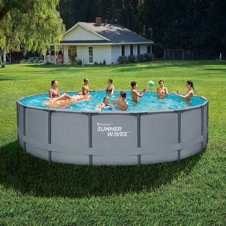 18ft waves elite pool frame summer