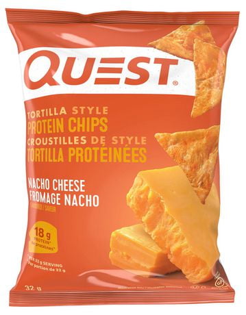 QuestTortillaStyleProteinChipsNachoCheese,32g