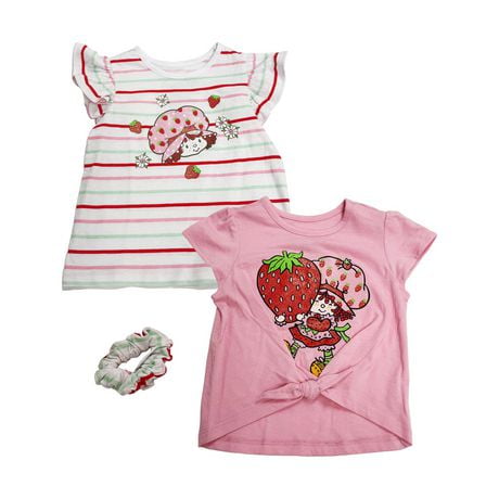 Strawberry Shortcake Toddler Girls Sweet Life 2 Piece Top Set, Sizes: 2T-5T