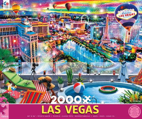 Ceaco - Las Vegas - 2000 piece puzzle | Walmart Canada