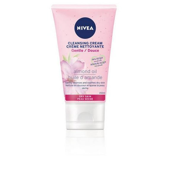 NIVEA Gentle Cleansing Cream for Dry Skin, 150 mL
