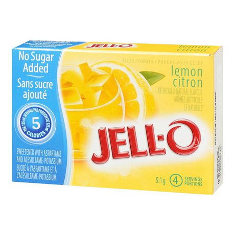 Jell-O Lemon Jelly Powder Light, Gelatin Mix | Walmart Canada