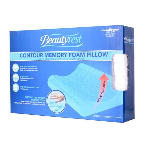 Beautyrest Contour Memory Foam Pillow | Walmart Canada