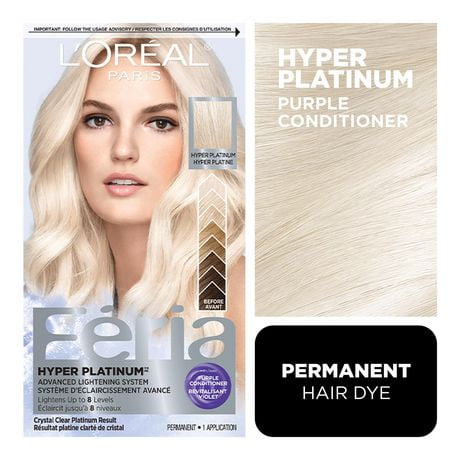 L'Oréal Paris Feria Bleach Permanent Hair Dye Walmart Canada