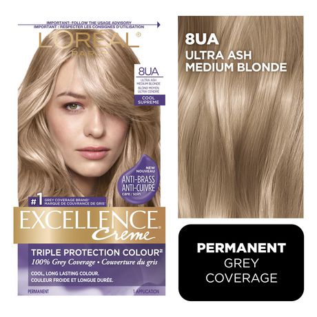 L Oreal Paris Excellence Cr Me Cool Supreme Ultra Ash Medium Blonde Walmart Canada