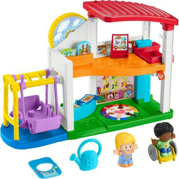 Fisher-Price Little People Play for All School Toddler Playset with Figures & Accessories 