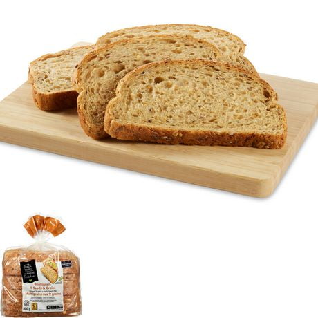 Your Fresh Market Multigrain 9 Seeds & Grains Sliced Bread, 500 g