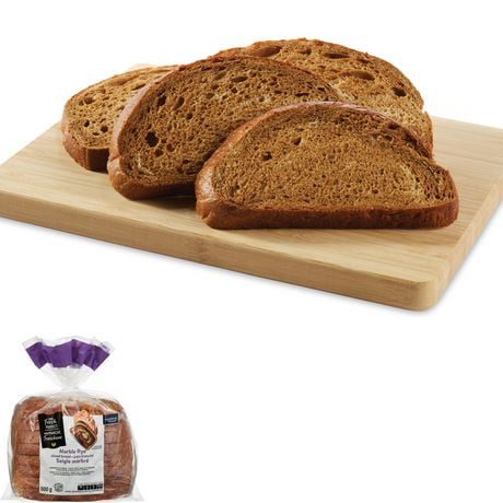 Your Fresh Market Marble Rye Sliced Bread, 500 g