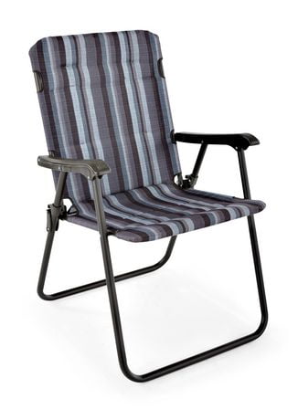 Mainstays Padded Folding Chair Stripe Walmart Ca   6000196722068 