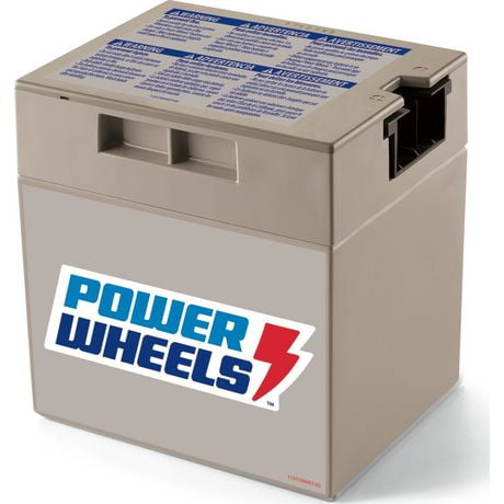 Batterie de rechange rechargeable de 12 V Power Wheels