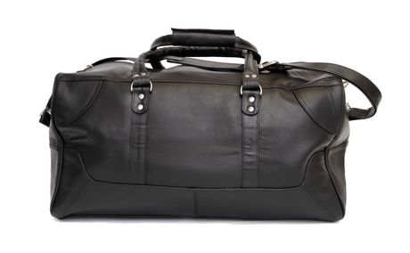 ASHLIN® DESIGNER | GRADY MID-SIZED DUFFEL BAG WITH DOUBLE HANDLE AND REMOVABLE SHOULDER STRAP ...