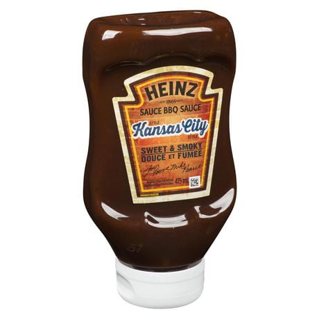 Heinz BBQ Sauce Kansas City Style Sweet & Smoky | Walmart Canada