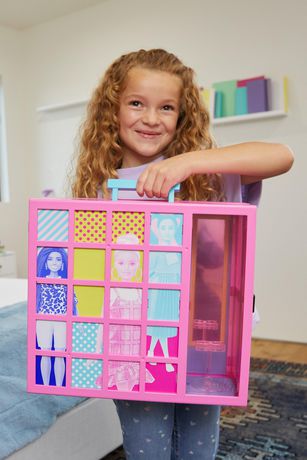 barbie dream closet playset walmart