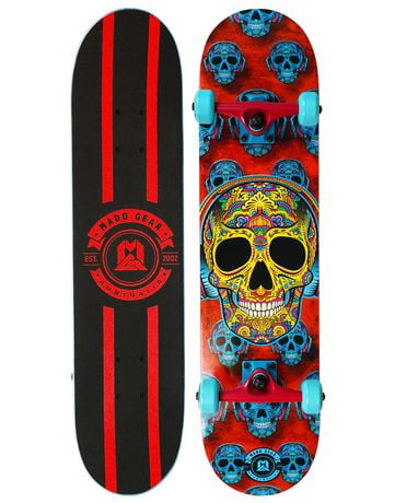 skateboard madd gear walmart sugar alloy assorted colours skateboards skulls
