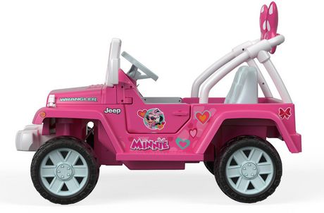 power wheels jeep wrangler featuring disney minnie happy helpers