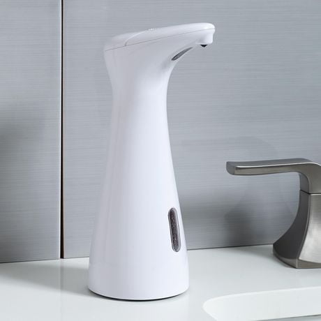 Hometrends Auto Soap Dispenser, White, Automatic soap dispenser