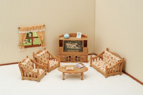 calico critters comfy living room set