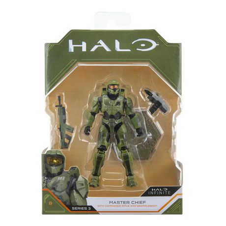 Halo Figure - Master Chief with Commando Rifle and Grappleshot - Walmart.ca