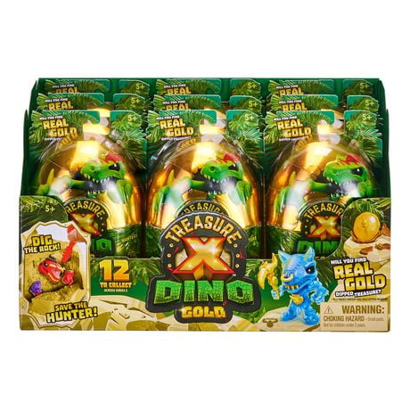TX DINO GOLD S2  Single Pack Dino Egg Treasure