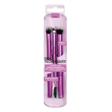 Real Techniques Eye Shade And Blend Brush Set, Set of 2