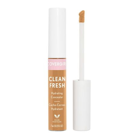 COVERGIRL - Clean Fresh Hydrating Concealer, Formulated without Parabens, Sulfates, Mineral Oil & Talc, Infused with Coconut Milk & Aloe Extracts, 100% Vegan & Cruelty-Free, Radiant & hydrating concealer