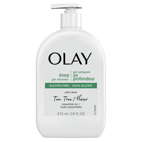 Olay Deep Gel Face Wash with Tea Tree Essential Oil