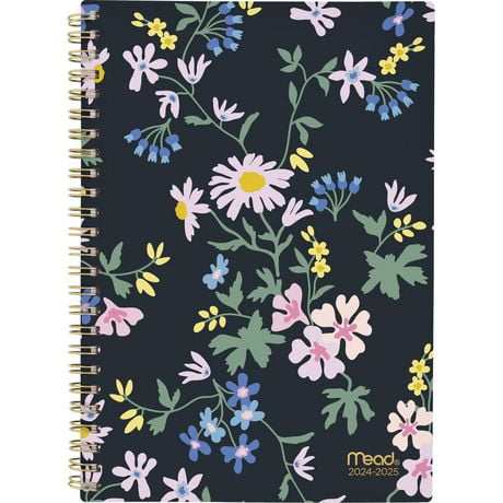 Mead 15M Small Midnight Floral Planner, Planner