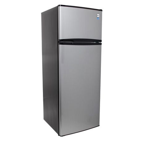 Réfrigérateur d’appartement avec congélateur d’Avanti, 0,2 m3 (7,3 pi3), en acier inoxydable