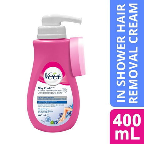 Veet® Silky Fresh ™ In-Shower Hair Removal Cream Body & Legs Sensitive Skin, 400 mL, 400 mL