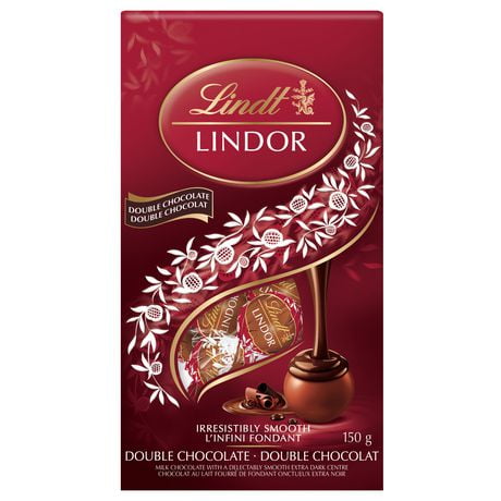 Lindt LINDOR Double Chocolate Truffles, 150-Gram Bag | Walmart Canada