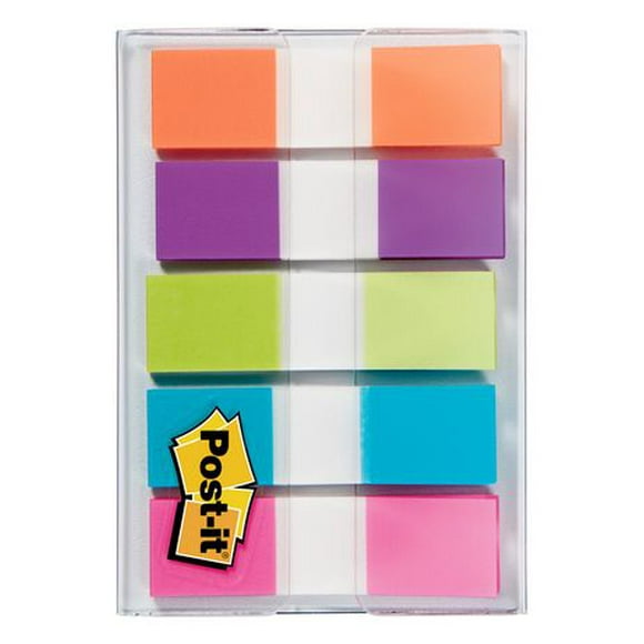 Languettes Post-itMD en couleurs assorties