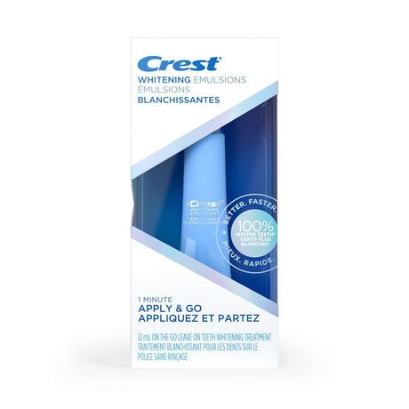 Crest Whitening Emulsions With Built-In Applicator, On The Go Teeth Whitening Pen