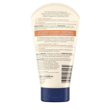 Aveeno Baby Creme Nourrissante Hydratation Apaisante Pour La Peau Seche Et Sensible De Bebe Peau Extraseche Avoine Naturelle Vitamine E Glycerine Avoine Colloidale Sans Parfum 139 Ml Walmart Canada