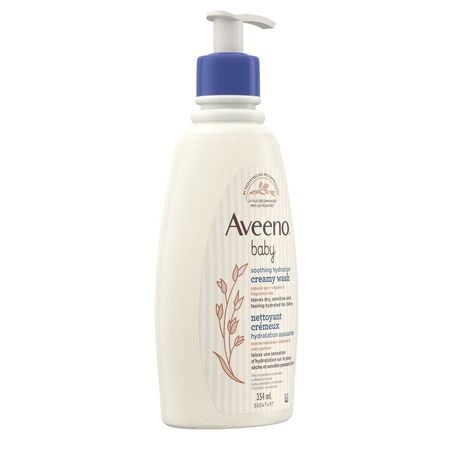 wash baby aveeno soothing relief creamy