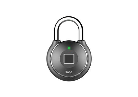 Sterling Silver Fingerprint Bluetooth Biometric Keyless Smart Padlock Tapplock one 