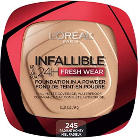 L'Oréal Paris Fond de Teint en Poudre Infallible 24H Fresh Wear Fond De Teint En Poudre Mat
