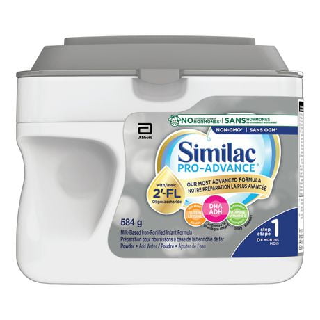 Similac Pro-Advance Step 1 Baby Formula, + Months, with 2'-FL. Immune ...