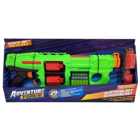 Adventure Force Quatroblast Superflip Drum Blaster | Walmart Canada