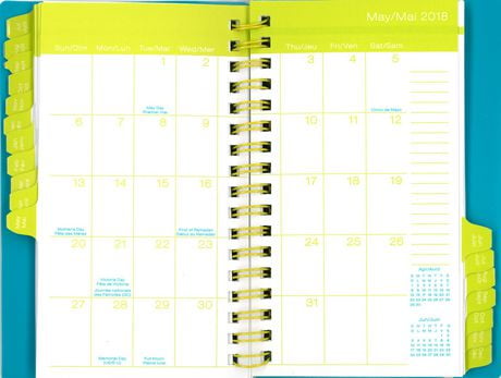 MEAD® Colour Pop Pocket Weekly/Monthly Poly Planner  Walmart Canada