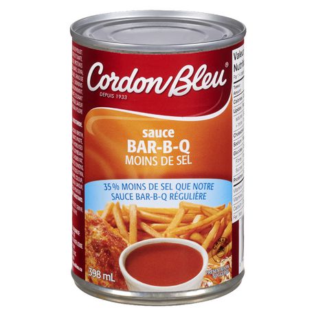 Cordon Bleu Bar-B-Q Sauce 35% Less Salt | Walmart Canada