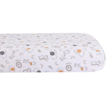 George Baby Fitted Jersey Crib Sheet
