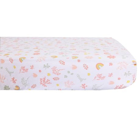 George Baby Fitted Jersey Crib Sheet